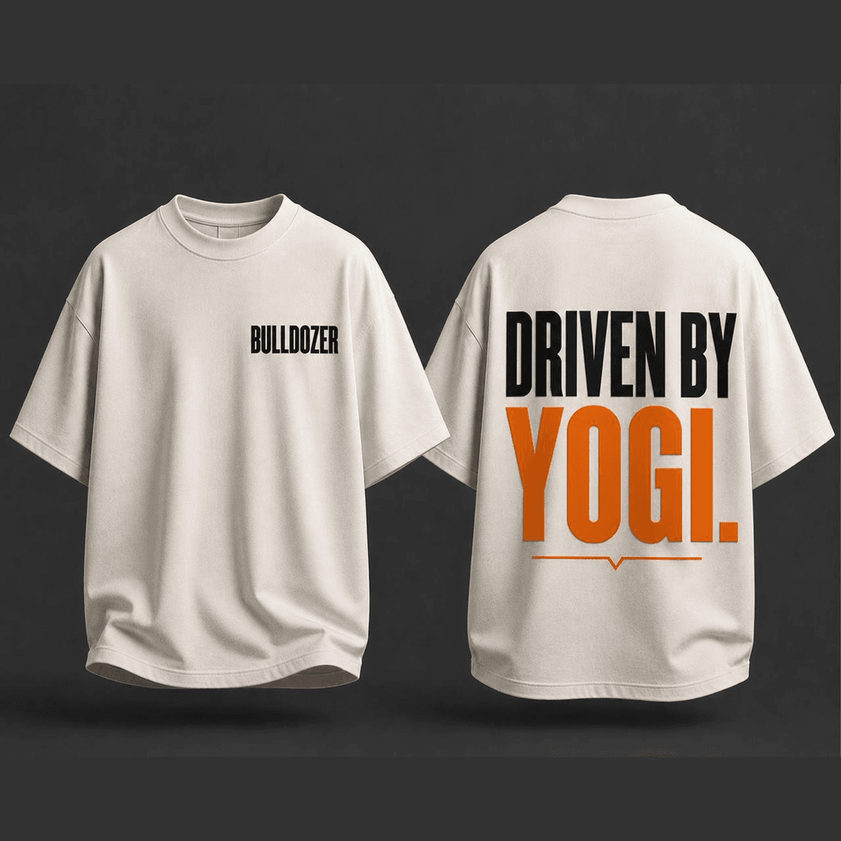 “Driven by Yogi” टी-शर्ट