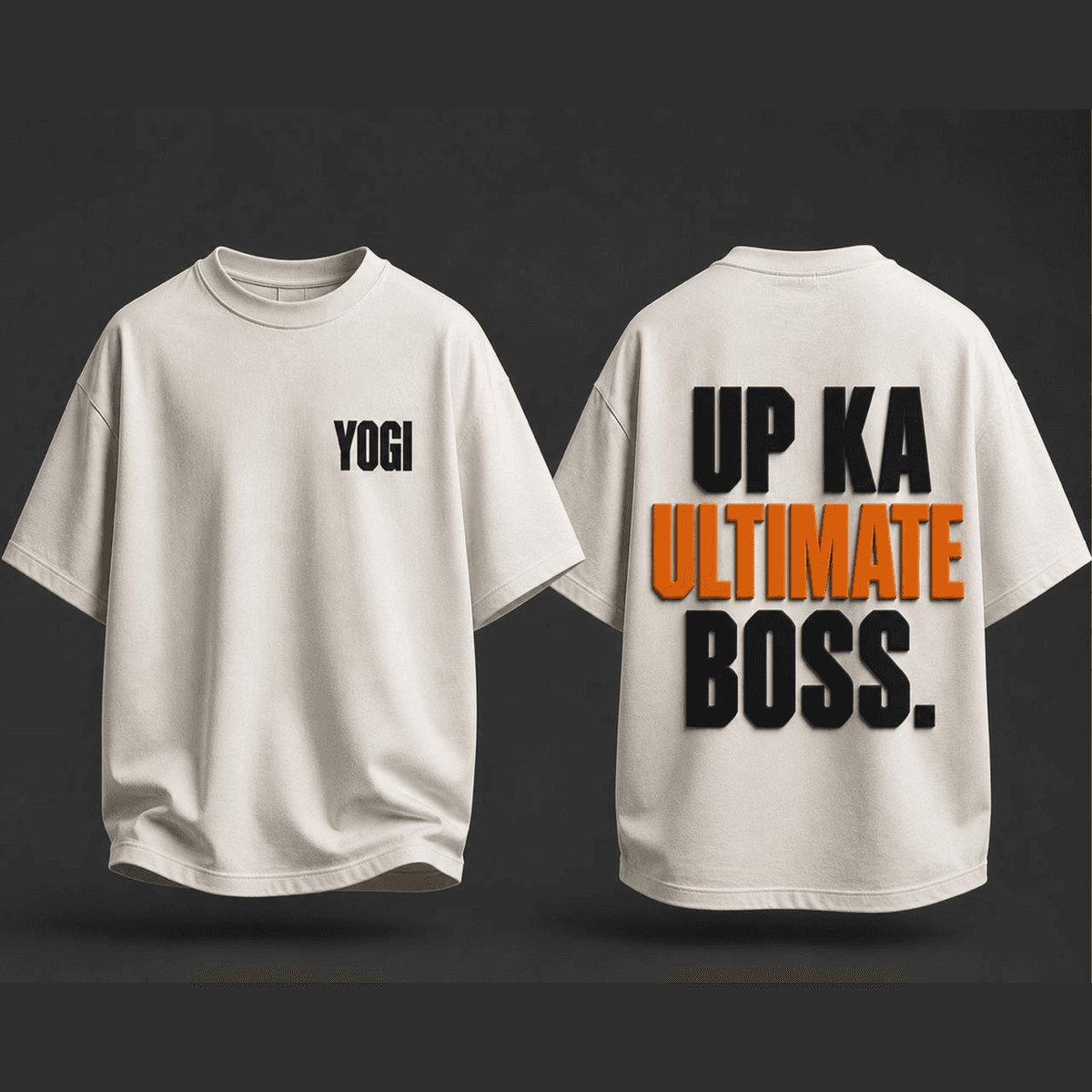“UP Ka Ultimate Boss” टी-शर्ट